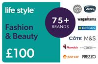 Lifestyle Fashion 100 GBP Gift Card