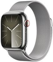 Apple Watch Series 9 GPS+Cellular 41mm Silver Milanese Loop