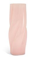 Habitat Twisted Glass Vase - Pink