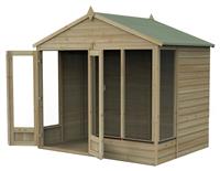 Forest Beckwood Shiplap Apex Summerhouse - 8 x 6ft