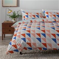 Habitat Multi Triangle Print Bedding Set - King Size