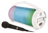 Lexibook BTP585Z iParty Speakers with Lights and Mic - White