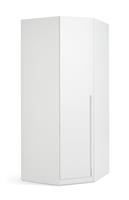 Habitat Munich Corner 1 Door Wardrobe - White