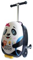 Flyte Penni The Panda Folding Tri Scooter Suitcase - White