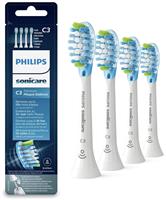 Philips Sonicare Premium Plaque Brush Heads White 4 Pack