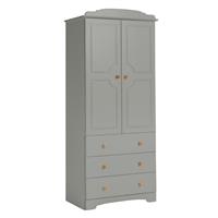 Argos Home Nordic 2 Door 3 Drawer Wardrobe - Grey