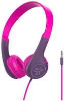 JLab JBuddies Pop Kids Wired On Ear Headphones - Pink