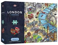 London Landmarks 1000 Pieces Jigsaw Puzzle