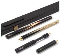 Riley ROS Ebony Series 3/4 Cut Snooker or Pool Cue and Case