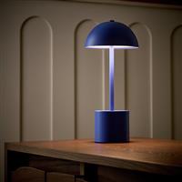 Habitat Rechargeable Mushroom LED Table Lamp - Blue