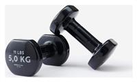 Decathlon PVC Dumbbells Set - 2 x 5kg