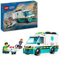 LEGO City Emergency Ambulance Toy Set with Minifigures 60451