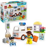 LEGO DUPLO Ambulance & Driver, Toddler Learning Toys 10447