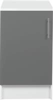 Argos Home Athina 500mm Fitted Kitchen Base Unit - Grey