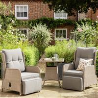 Argos Home Teramo 2 Seater Rattan Effect Garden Bistro Set