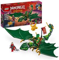 LEGO NINJAGO Lloyd's Green Forest Dragon Toy for Kids 71829