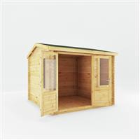 Mercia 3m x 3m Home Office Elite Log Cabin