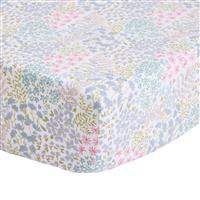 Argos Home Ditsy Floral Printed Blue Fitted Sheet - King