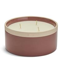 Habitat Large Multiwick Ceramic Candle - Patchouli & Plum