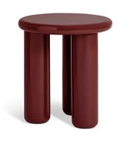 Habitat Totley Round Side Table - Red