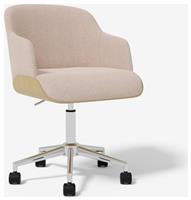 Koble Hedda Fabric Office Chair - Natural