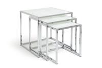 Argos Home Boutique Nest of 3 Tables - Marble Effect