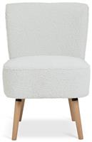 Habitat Eppy Boucle Chair - Cream