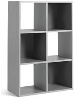 Argos Home Squares 6 Cube Storage Unit - Grey