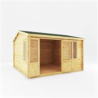 Mercia 4m x 4m Home Office Elite Log Cabin