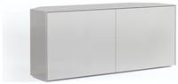Frank Olsen Intel 2 Door Corner TV Unit - White