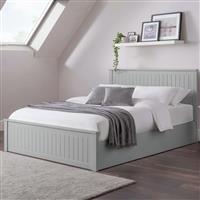 Julian Bowen Maine Kingsize End Lift Ottoman Bed - Grey