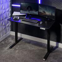 X Rocker Ascend Adjustable Gaming Desk- Black