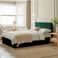Argos Home Pandora Kingsize End Lift Ottoman Bed - Green