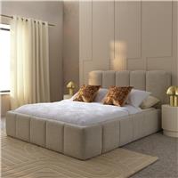 Habitat Malone Kingsize End Lift Ottoman Bed - Cream
