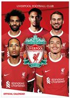 Liverpool FC A3 Calendar 2025