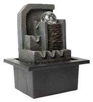 Menkind Aztec Water Fountain With Spinning Ball
