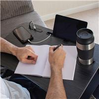 Menkind Folding Lap Tray With USB Ports