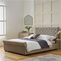 Argos Home Harrow Small Double Side Lift Ottoman Bed-Natural