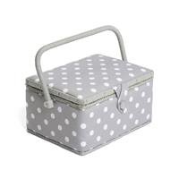 Hobby Gift Sewing Box Medium Size - Grey