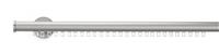 Argos Home Chrome Curtain Track - 200cm