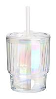 Home Clear Glass Iced Coffee Cup - 350ml