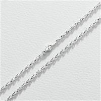 Revere Sterling Silver Oval Belcher 22 Inch Chain