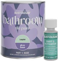 Rust-Oleum Bathroom Tile Gloss Paint 750ml - Leaplish