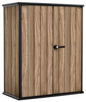 Keter Signature 1400L Vertical Storage Shed - Oak