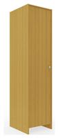 Argos Home Seville 1 Door Wardrobe - Oak