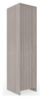 Argos Home Seville 1 Door Wardrobe - Grey & Oak