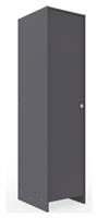 Argos Home Seville 1 Door Wardrobe - Anthracite