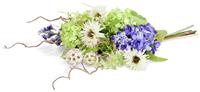 Habitat Artificial Blue Floral Bouquet - 61cm