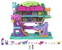 Polly Pocket Pollyville Pet Adventure Treehouse Playset
