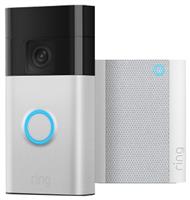 Ring Battery Video Doorbell Pro with Chime - Satin Nickel